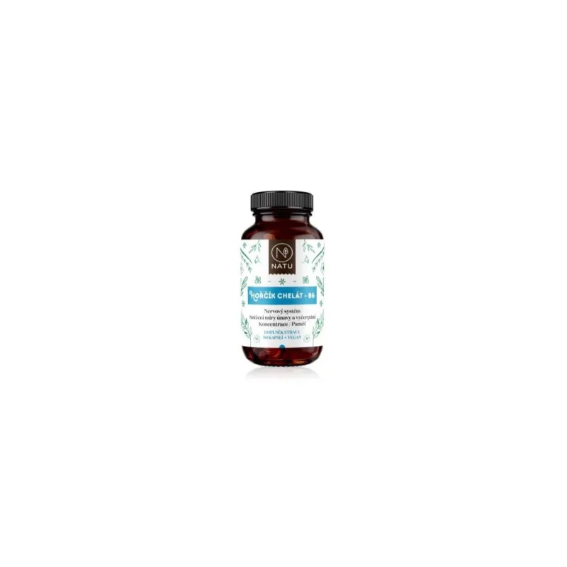 Hořčík Chelát + Vitamin B6 90 kapslí NATU
