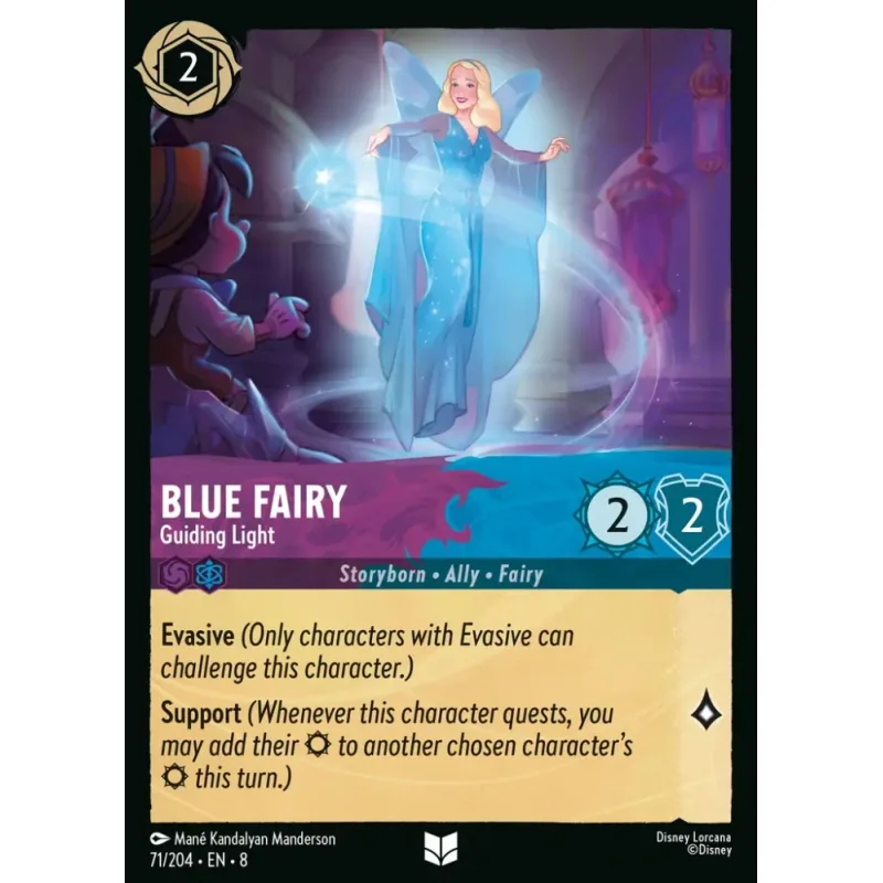 Blue Fairy - Guiding Light - foil