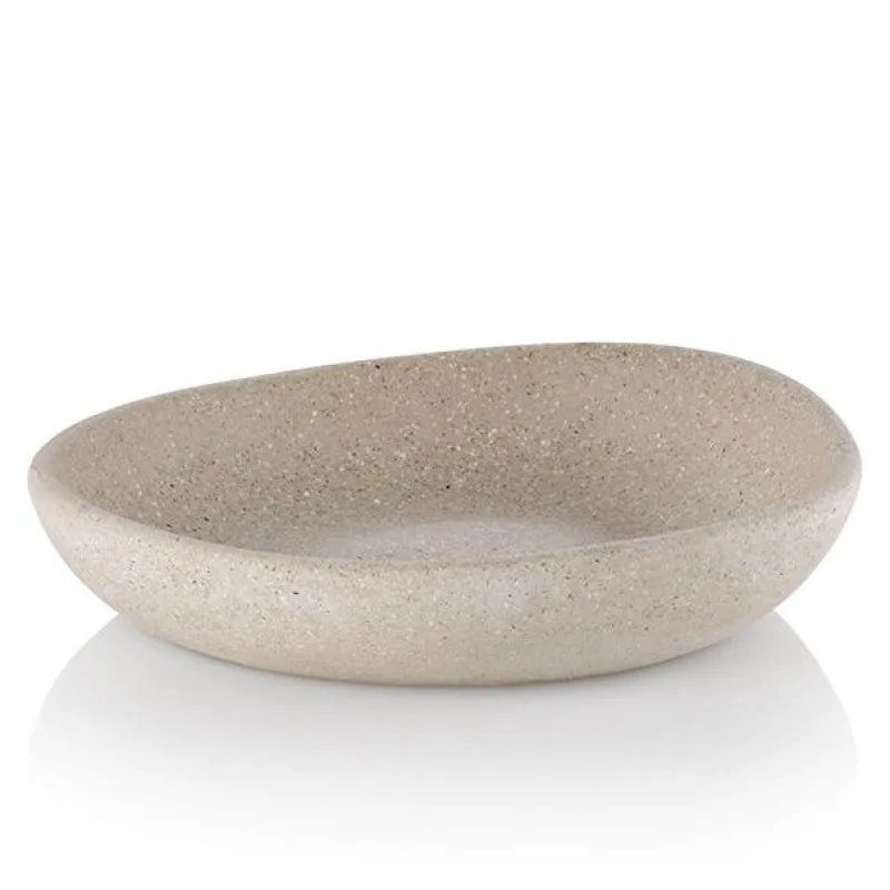 KELA Jabonera RODA piedra beige