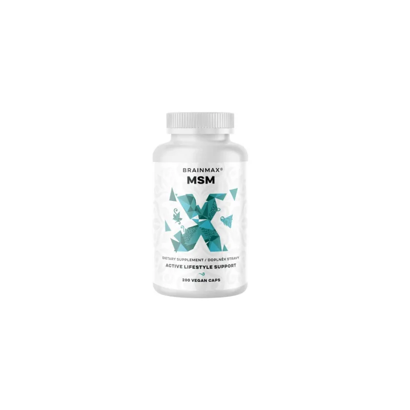 MSM 800 mg 200kaps. BRAINMAX