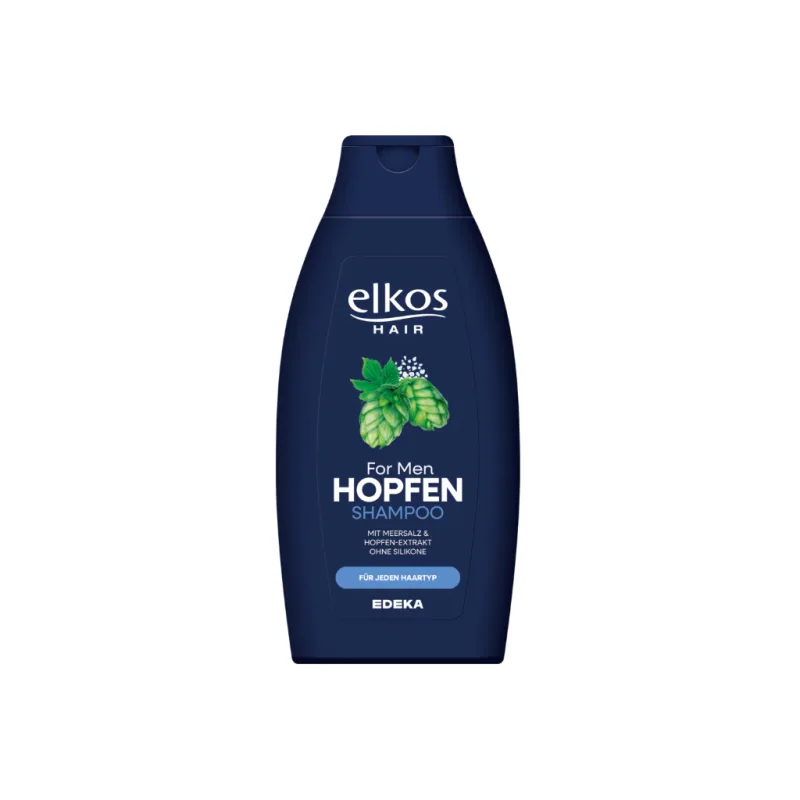 Elkos Men šampon s chmelem a mořskou solí 500ml  - originál z Německa