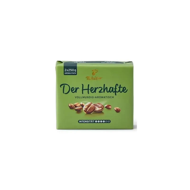 Tchibo Der Herzhafte mletá káva 2x250g 500g