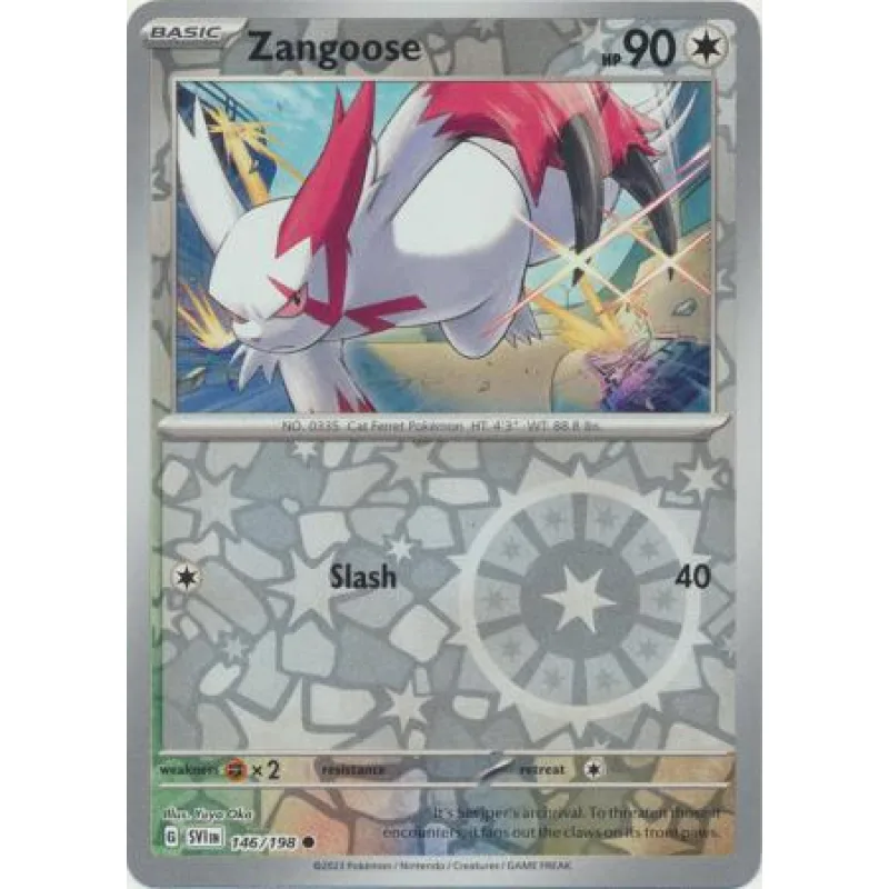 Zangoose (SVI 146) - REVERSE HOLO