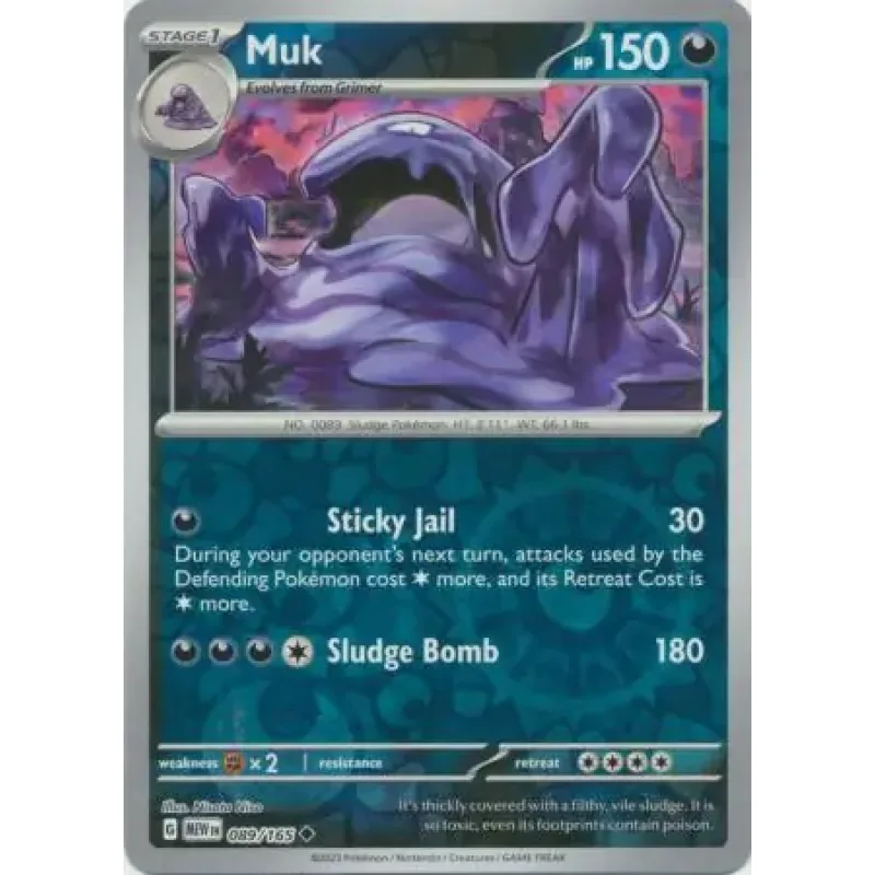Muk (MEW 089) - REVERSE HOLO