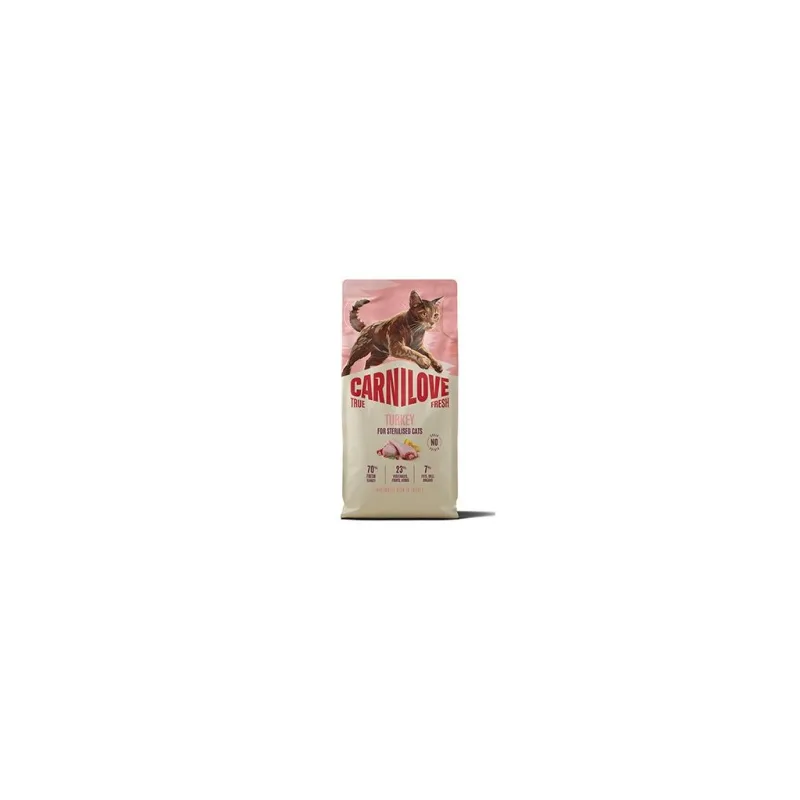 Carnilove Cat True Fresh Dry Turkey Steril.Ad.AB 6kg