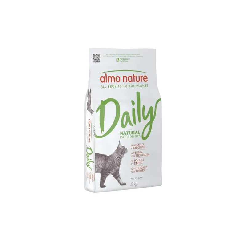 Almo Nature Daily Maintenance - s kuřetem a krůtou 12kg