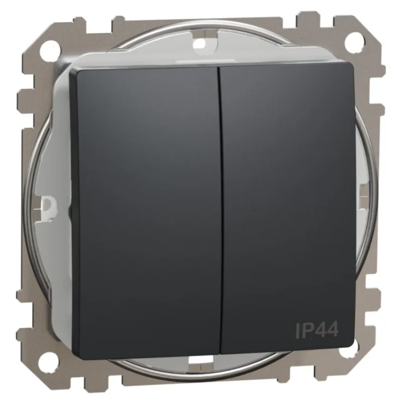 SCHN SEDNA DESIGN SPÍNAČ SÉRIOVÝ Ř.5 IP44 ANTRACIT SDD214105