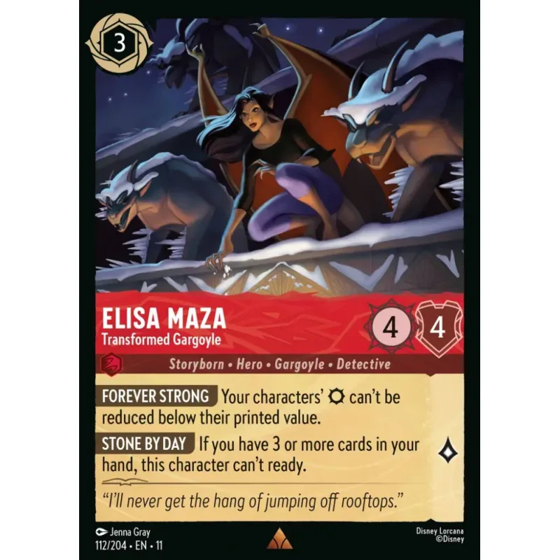 Elisa Maza - Transformed Gargoyle