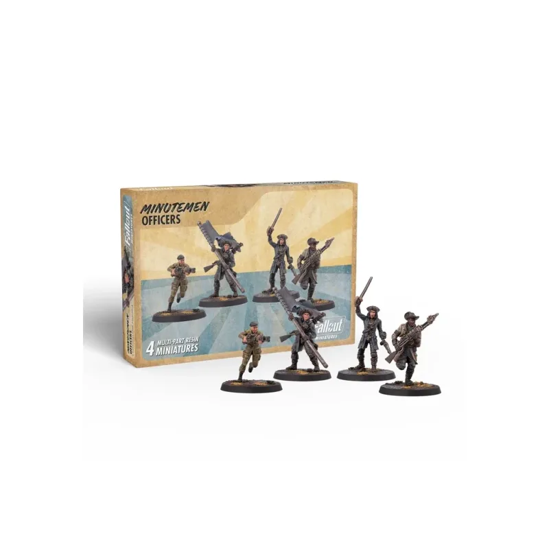 Fallout: Miniatures - Minutemen Officers