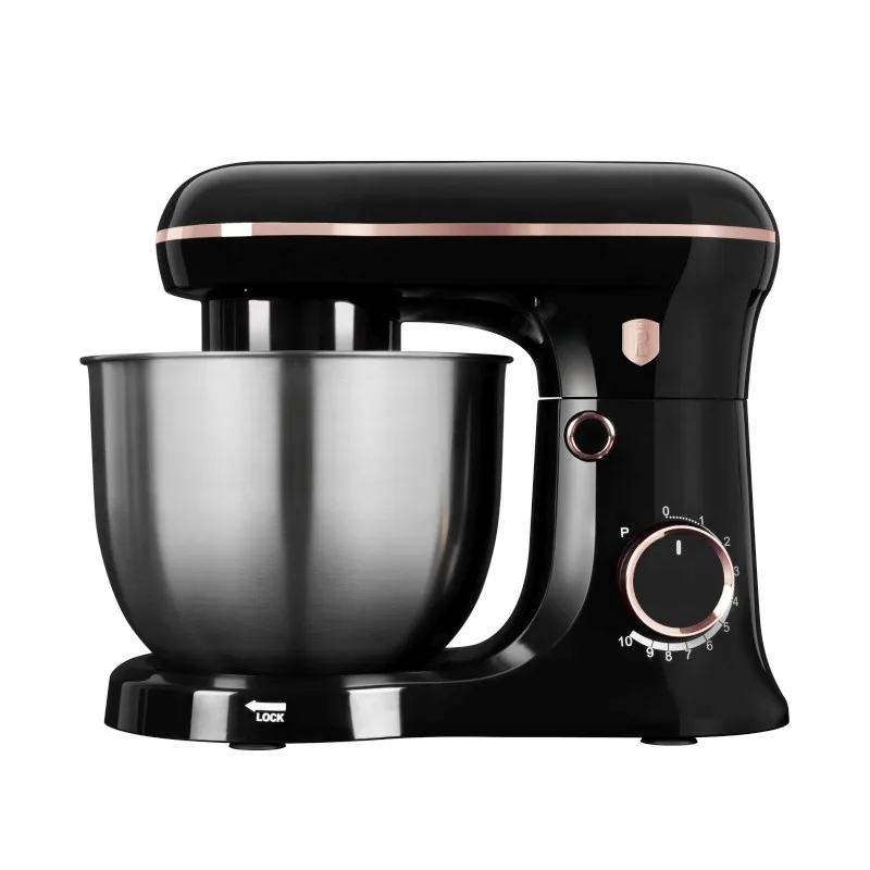 BERLINGERHAUS 1500 W Food Processor – Black Rose Collection
