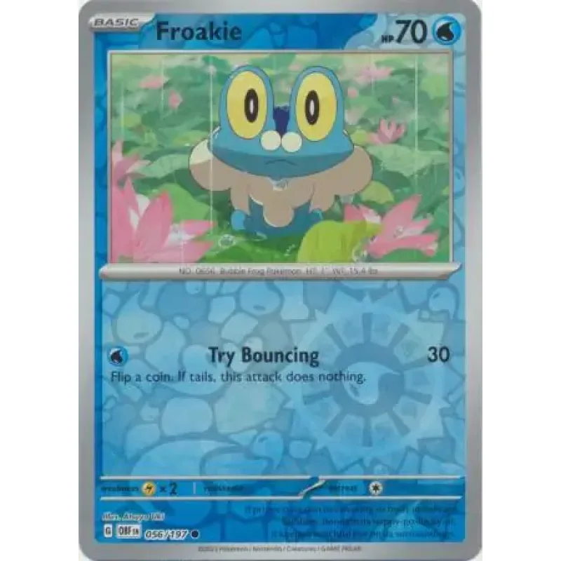 Froakie (OBF 056) - REVERSE HOLO