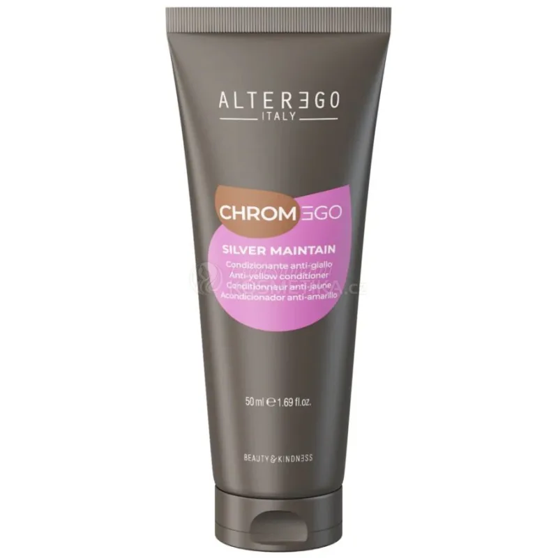 Alter Ego Chrom Ego Silver Maintain Conditioner - Kondicionér proti žlutým odleskům 50 ml Cestovní balení