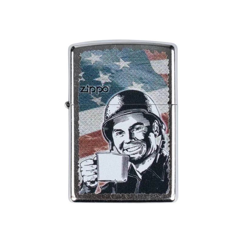 Zapalovač ZIPPO G.I JOE COFFEE benzínový