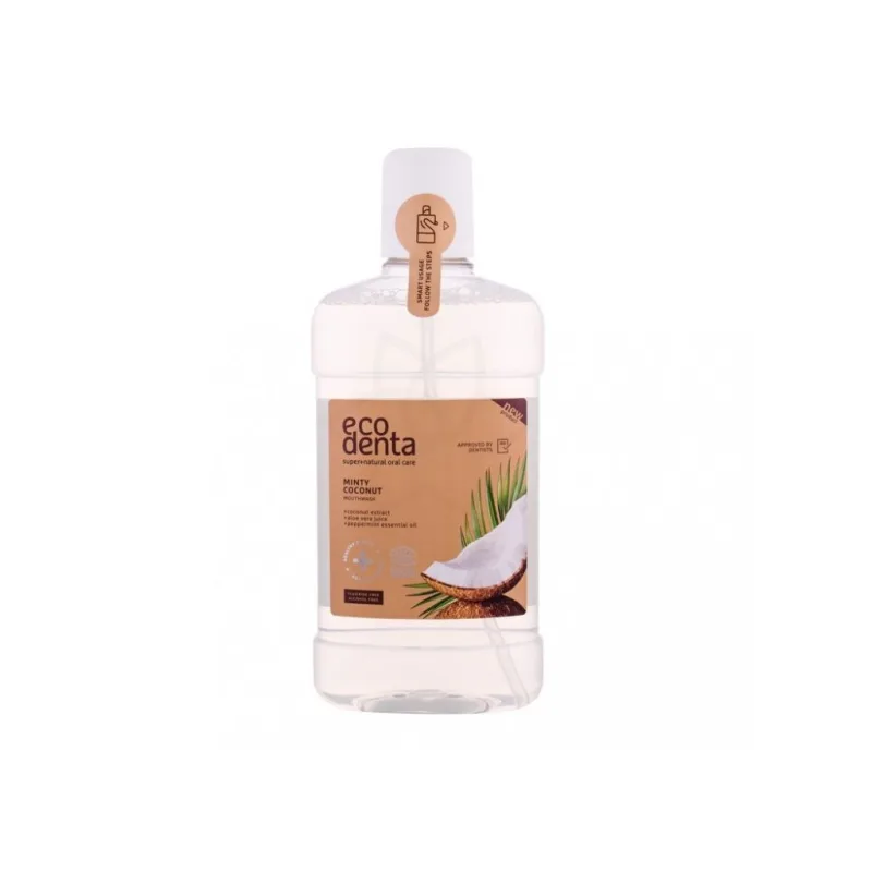 ÚSTNÍ VODA Organic Minty Coconut 500 ml ECODENTA