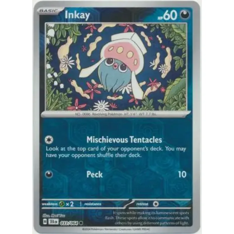 Inkay (SFA 033) - REVERSE HOLO