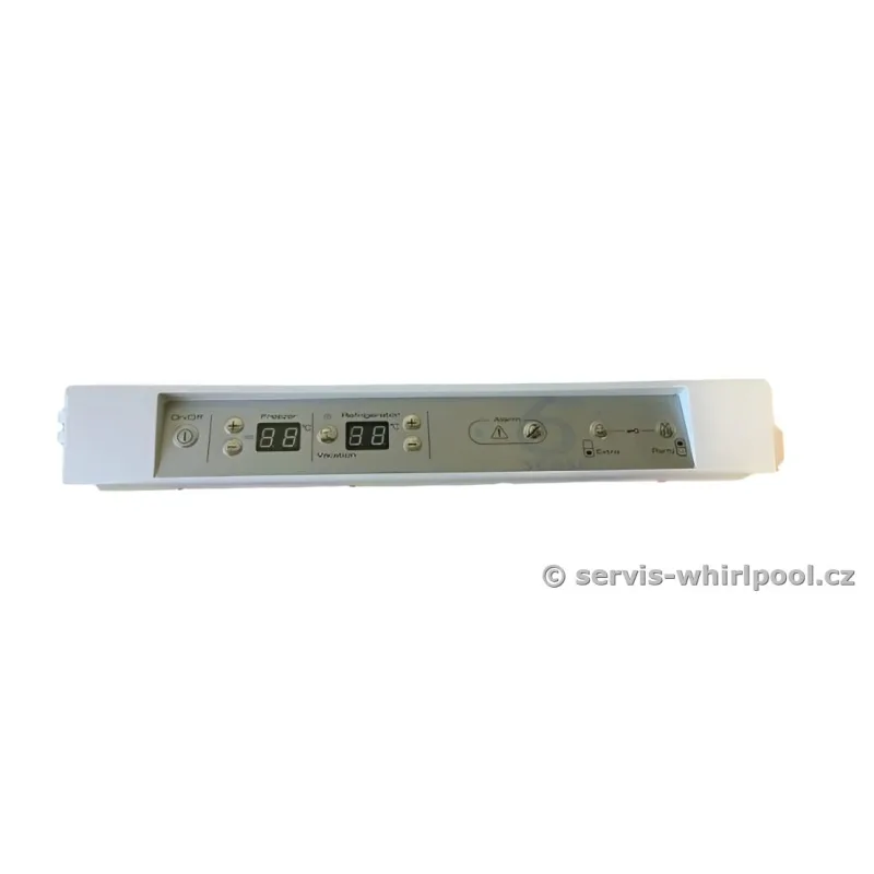 Ovládací panel - komplet chladničky Whirlpool - 480132100611