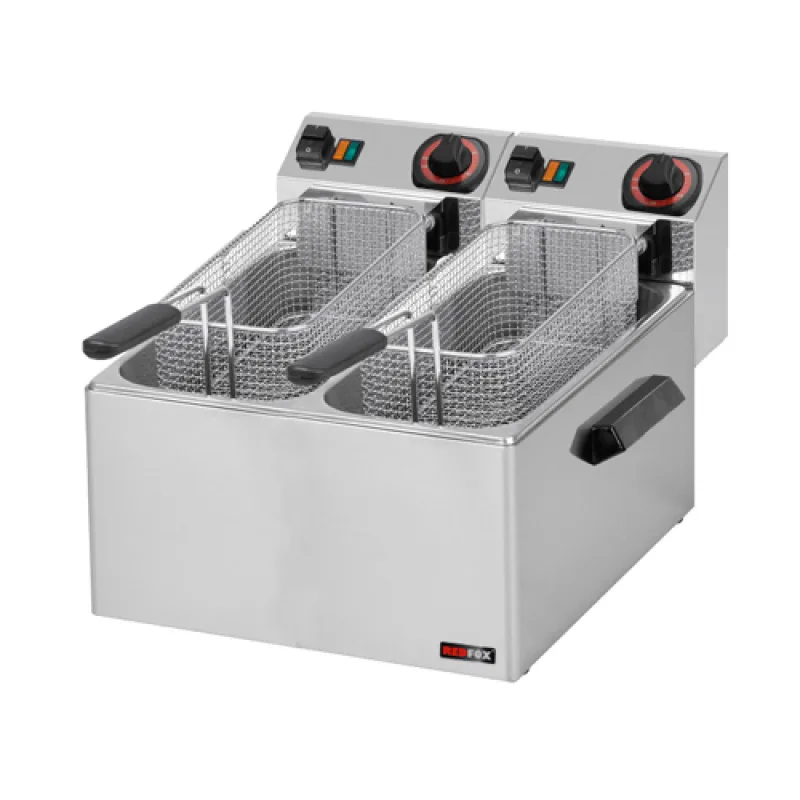 Fritéza 8 + 8 l Redfox FE 88