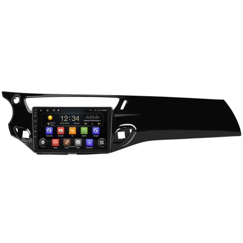 T75-UN08M/A8148 Isudar 2DIN autorádio T75-IEV209 Android, Citroen C3 DS3