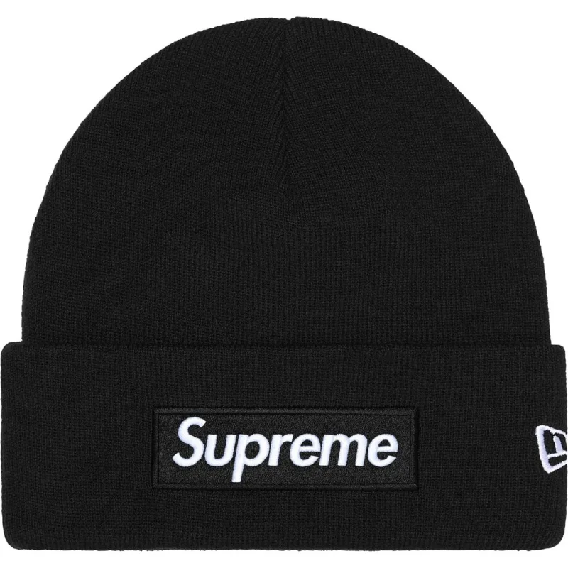Supreme New Era Box Logo Beanie (FW25) Black