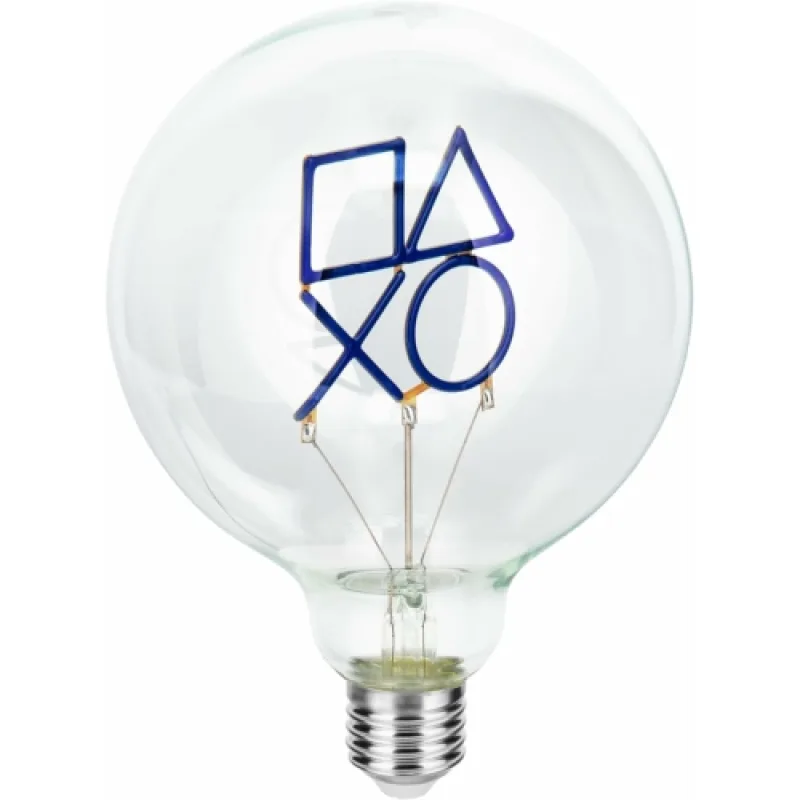 Paladone, Sony PlayStation, oficiálna, LED neónová žiarovka, E27 (G125, 1W),