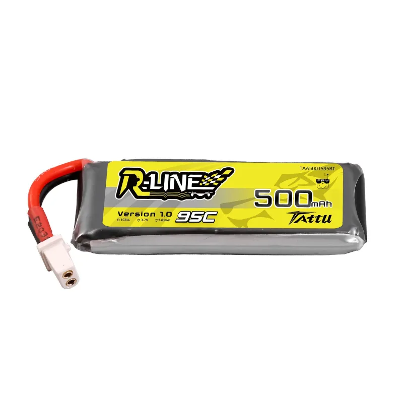Tattu R-Line 500mAh 1S 95C BT2.0/PH2.0 Konektor: BT2.0