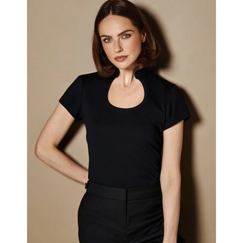 Dámské Slim fit tričko s krátkým rukávem Kustom Kit