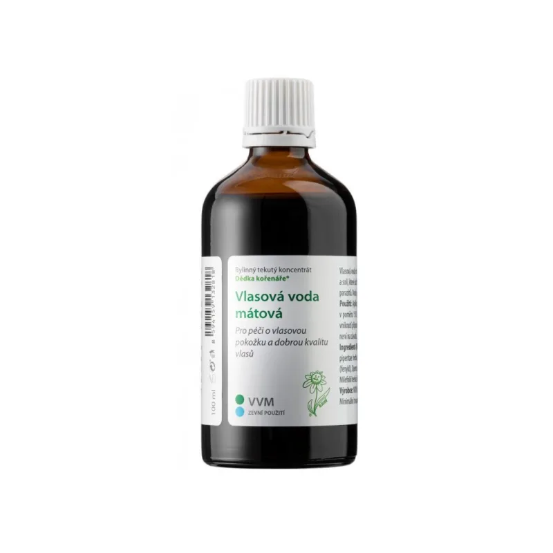 VLASOVÁ VODA MÁTOVÁ 100 ml - DĚDEK KOŘENÁŘ - NOVY s.r.o.