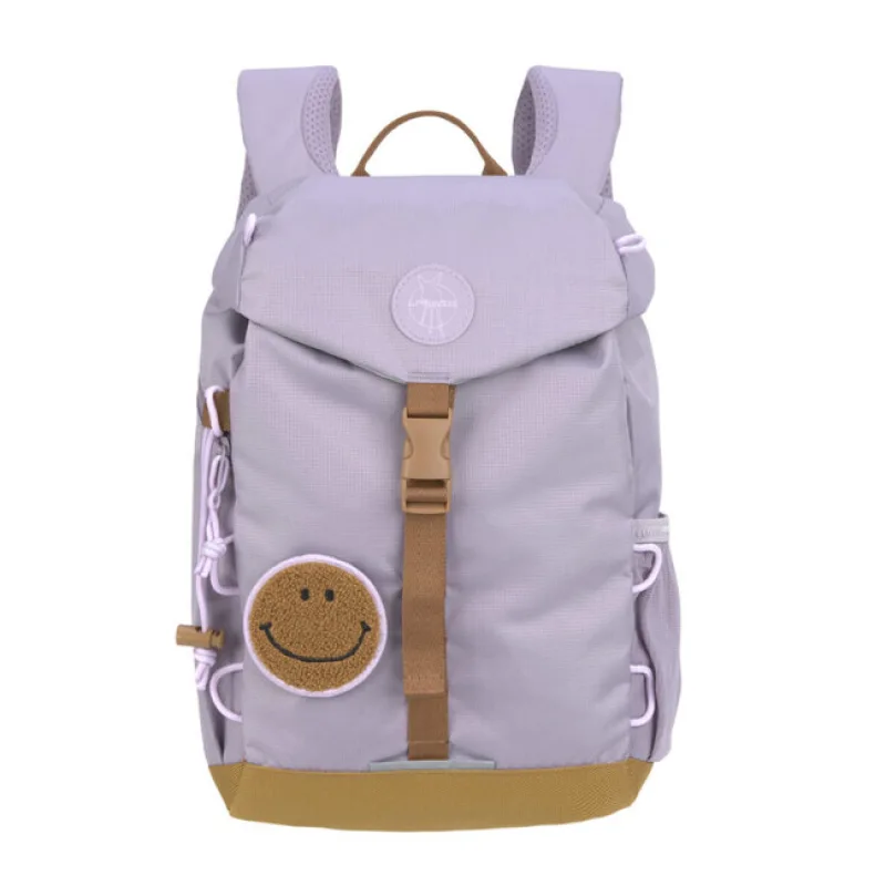 LÄSSIG Mini Outdoor Backpack Little Gang lilac detský batoh