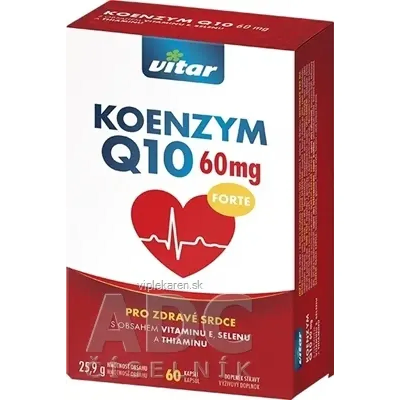 Vitar Koenzým Q10 Forte 60 mg