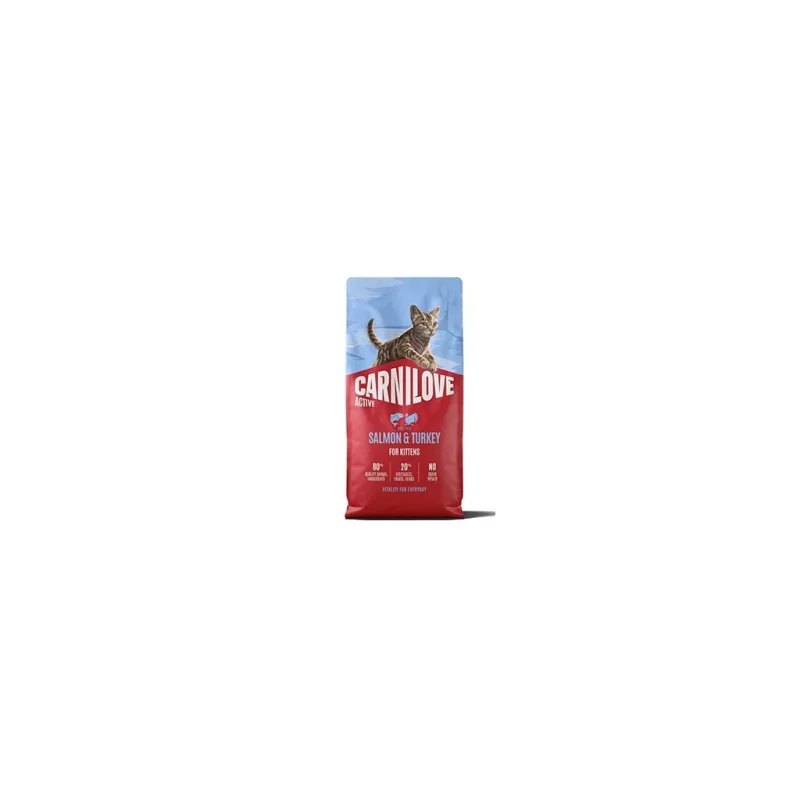 Carnilove Cat Active Dry Salmon&Turkey Kittens 6kg