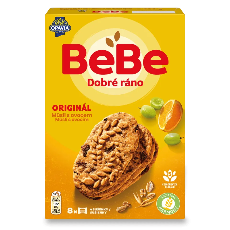 Opavia BeBe - biscuits with müsli and fruits