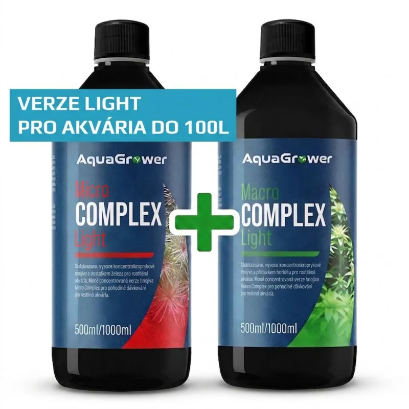 AquaGrower sada Light Micro a Macro Complex – náhled 1