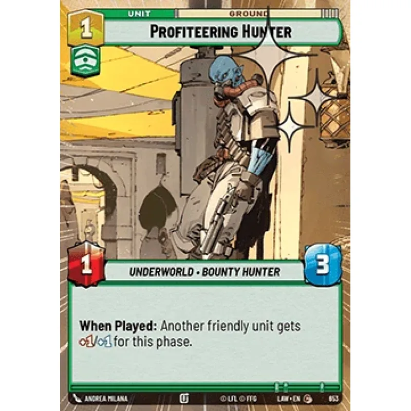 Profiteering Hunter (V.2) - foil