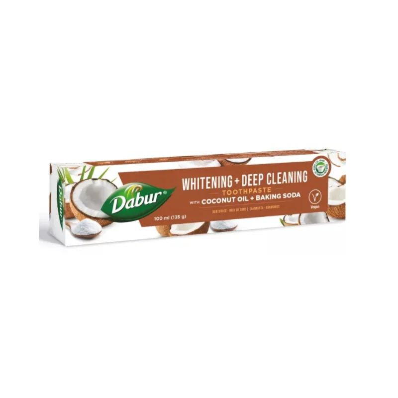 DABUR Coconut oil + Baking soda Toothpaste 100ml