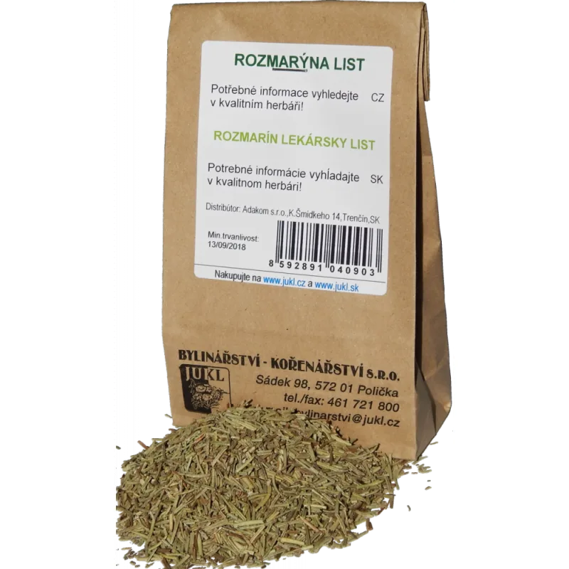 JUKL List rozmarínu 50 g