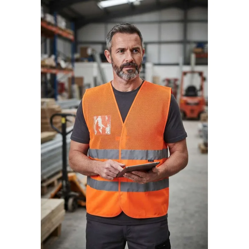 Vest-Port síťovaná reflexní vesta HiVis 5XL