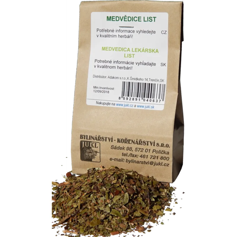 JUKL Medvědice list 50 g