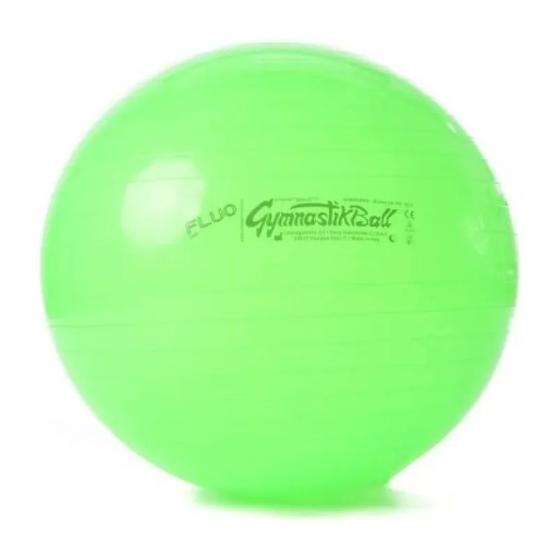PEZZI GymBall lopta, fluo zelená, krabička, 65 cm