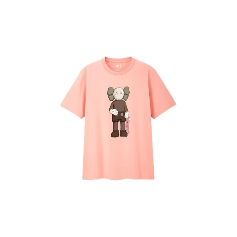 KAWS x Uniqlo Companion Tee (US Sizing) Pink
