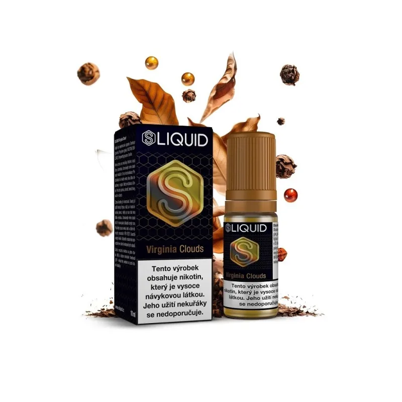 SLIQUID - Virginia Tobacco (Virginský tabák) - 20mg  Salt e-liquid