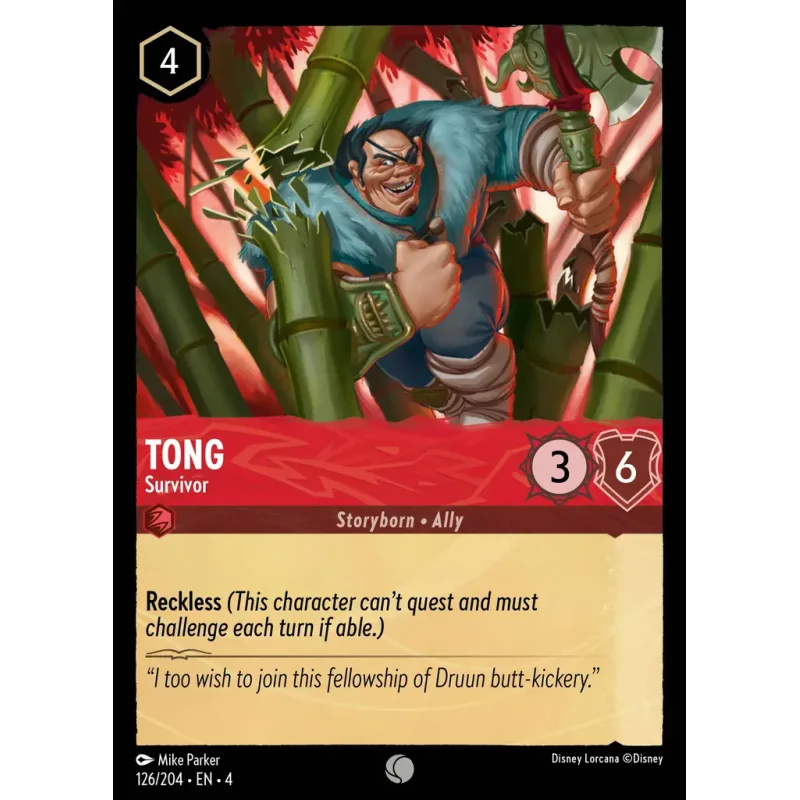 Tong - Survivor - foil