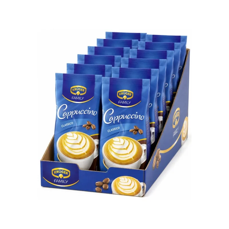 Krüger Cappuccino Original classico 12x500g-VÝHODNÉ BALENÍ