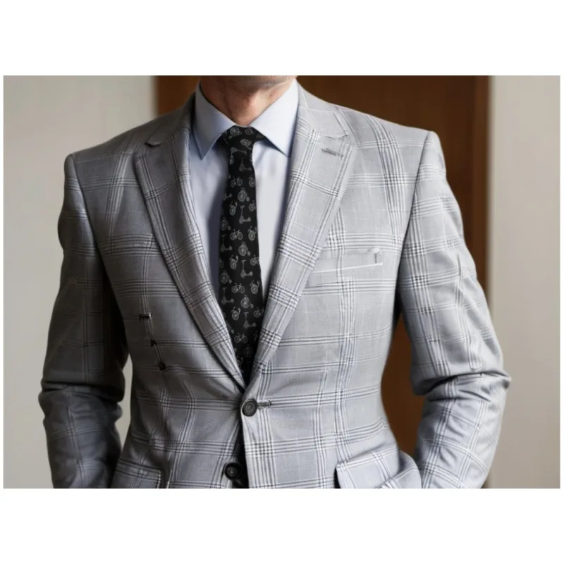 Kravata PESh 7 cm CYKLISTIKA černá