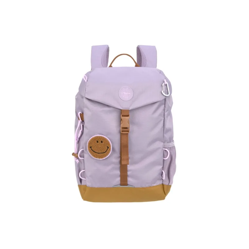 Big Outdoor Backpack LÄSSIG Little Gang Lila 14L