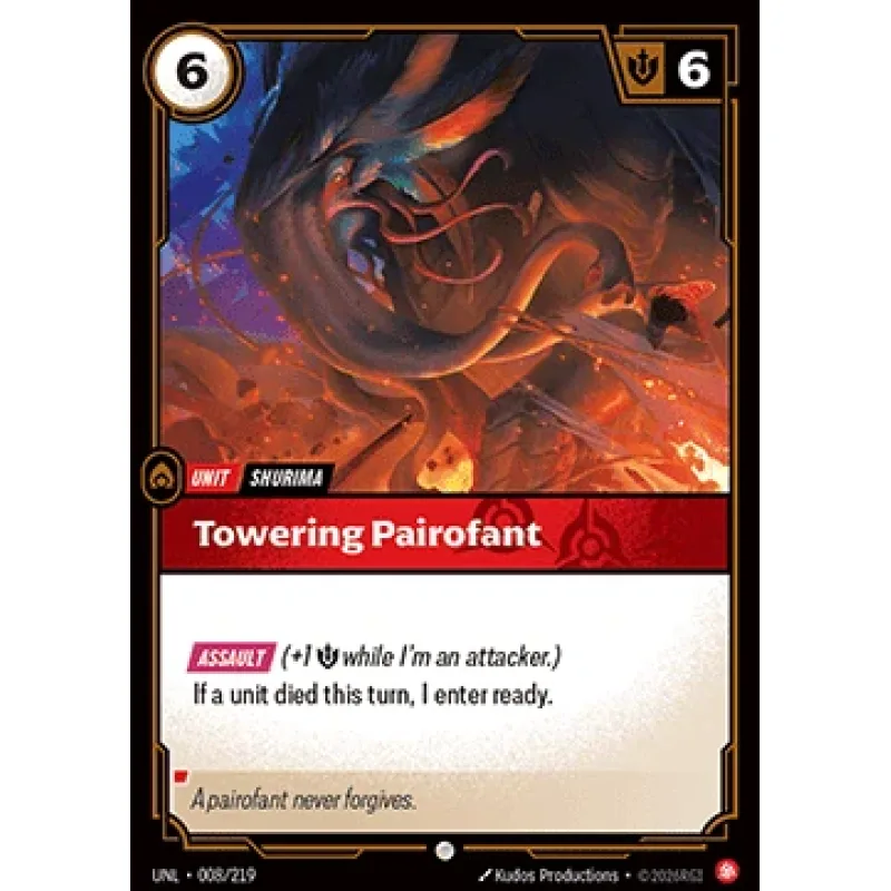 Towering Pairofant - foil
