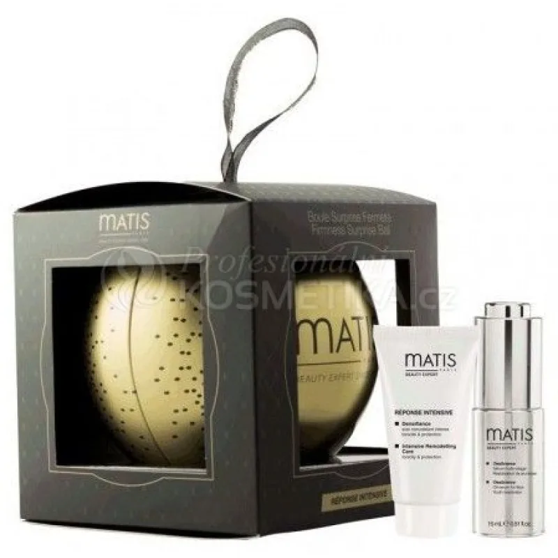 Matis Softness Surprise Ball Set - Hydratační krém 50 ml + peeling 15 ml Dárková sada
