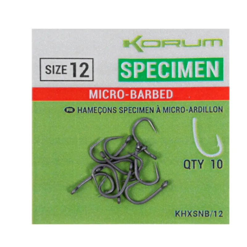 Háčky Korum Xpert Specimen Barbed 10ks #6