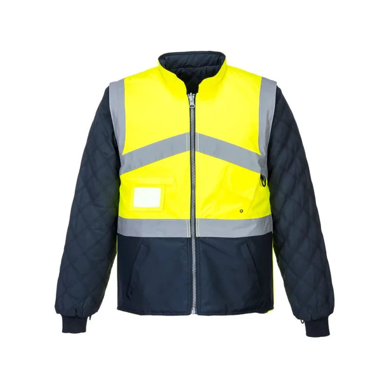 Oboustranná dvoubarevná bunda Hi-Vis