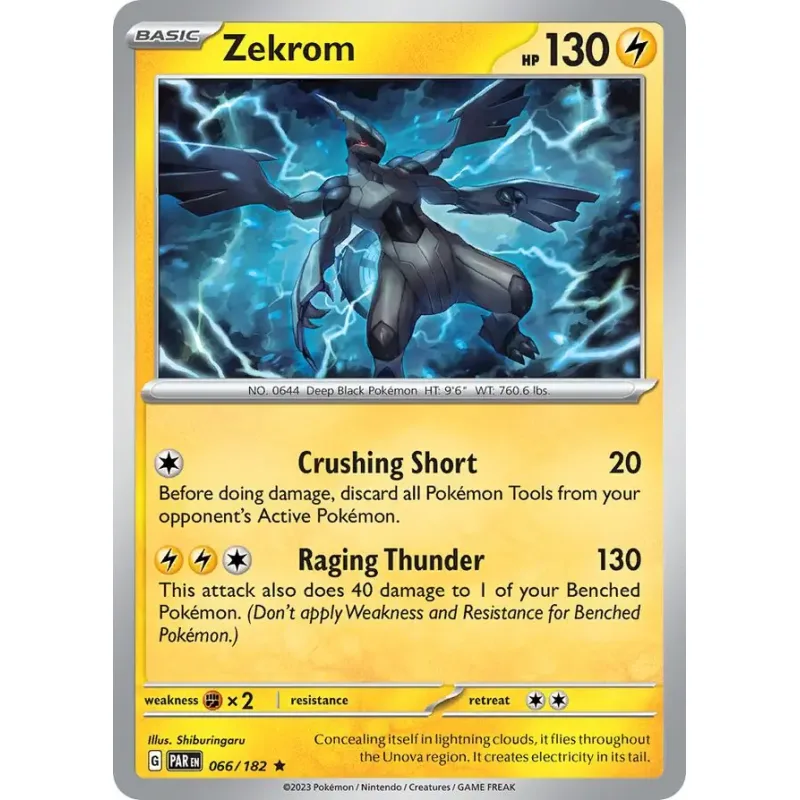 Zekrom (PAR 066) - HOLO