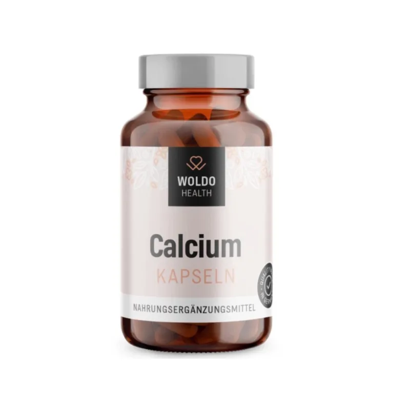 VÁPNÍK z červených řas - CALCIUM KAPSELN 120 kaps. WOLDOHEALTH